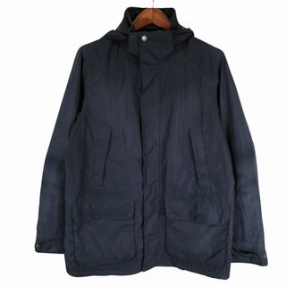 バーブァー(Barbour)の90年代 Barbour バブアー SPUPPER JACKET ジャケット ワーク  ユーロ  ヨーロッパ古着 ネイビー (メンズ L) 中古 古着 O8427(その他)