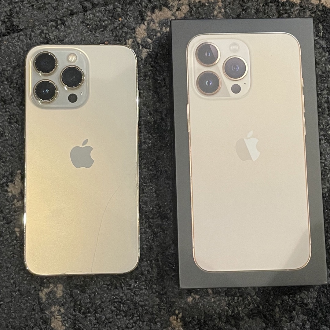 iPhone - iPhone 13 Pro ゴールド 256 GB SIMフリーの通販 by cro**'s