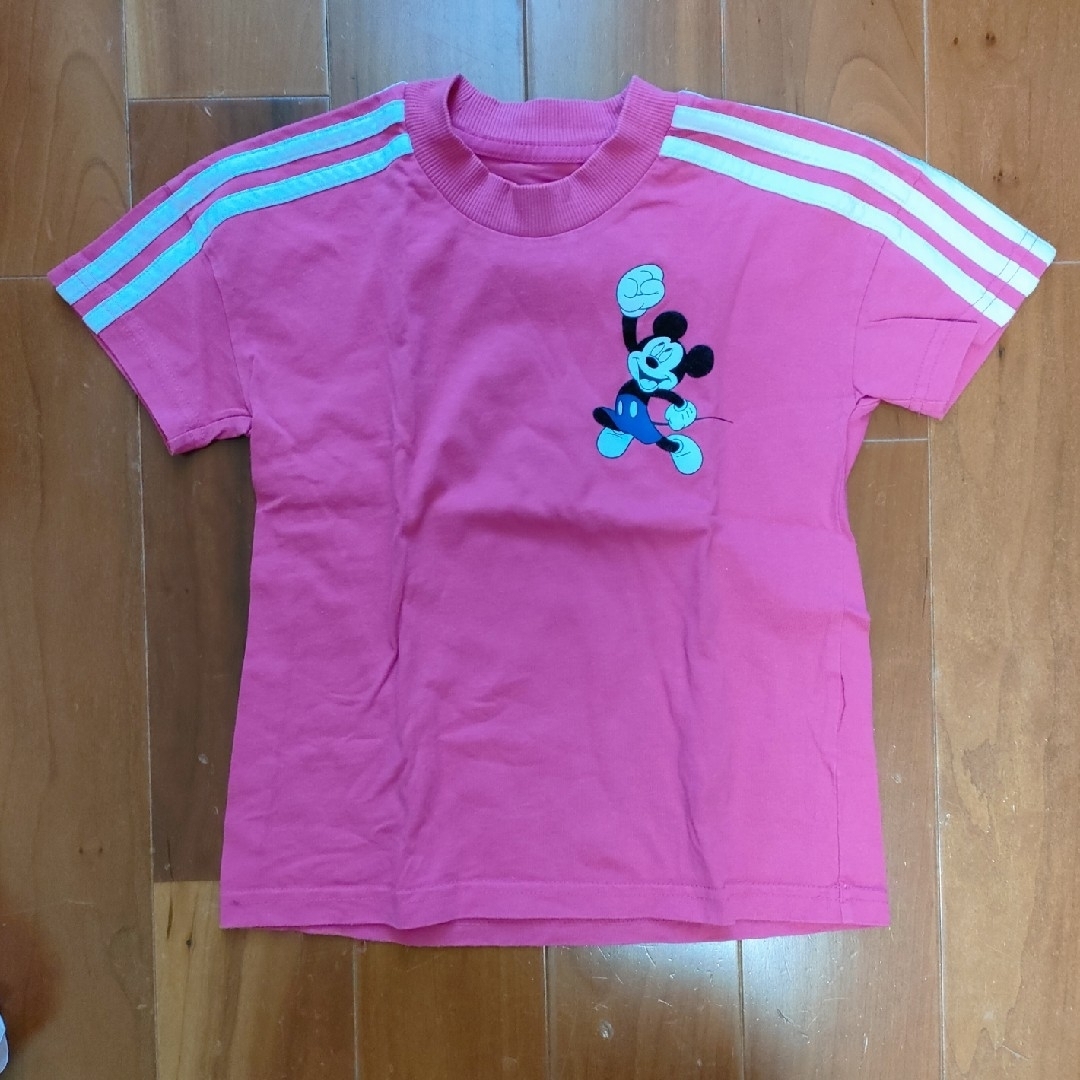 adidas(アディダス)のadidas　半袖　ディズニー　ミッキー キッズ/ベビー/マタニティのキッズ服女の子用(90cm~)(Tシャツ/カットソー)の商品写真