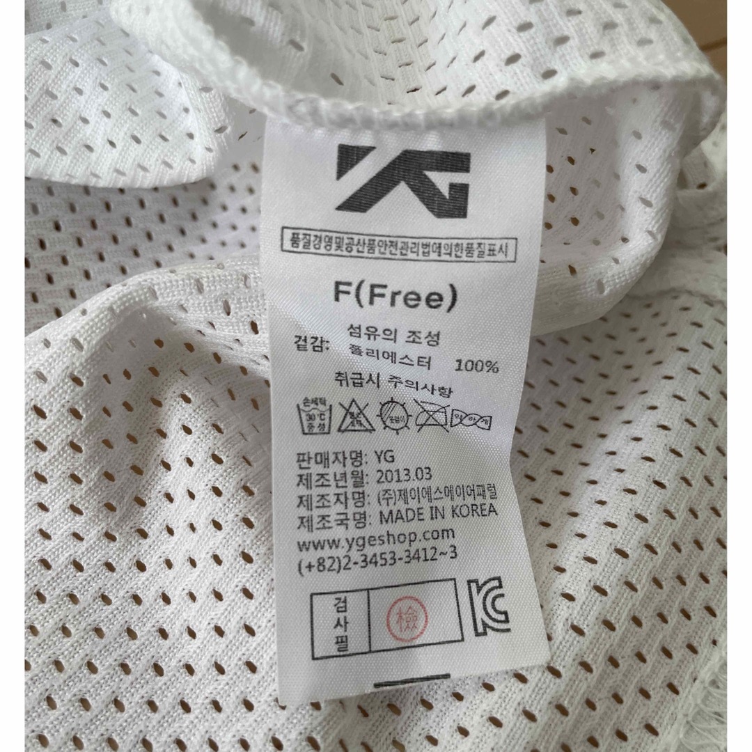 BIGBANG g-dragon ソロコン公式グッズ　ユニフォームTシャツ