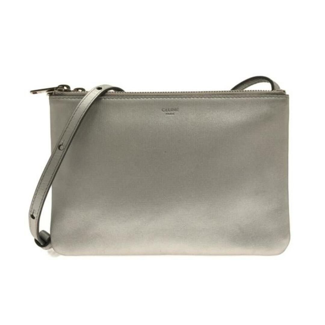 celine - セリーヌ ショルダーバッグ トリオ レザーの通販 by ブラン