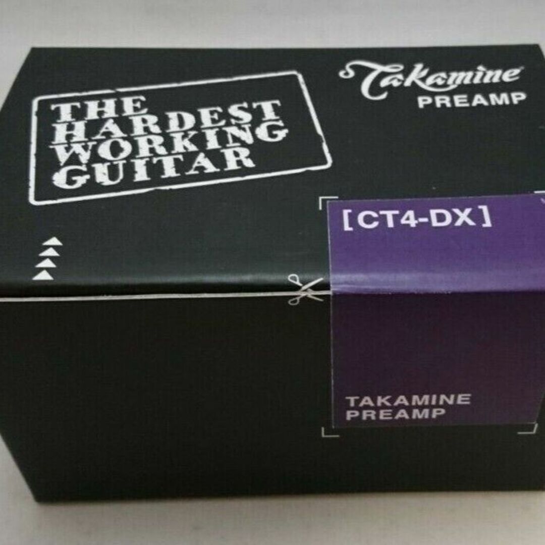 Takamine(タカミネ)の♪エレアコ Takamine タカミネ プリアンプ CT4-DX (DMP) ♪ 楽器のギター(アコースティックギター)の商品写真