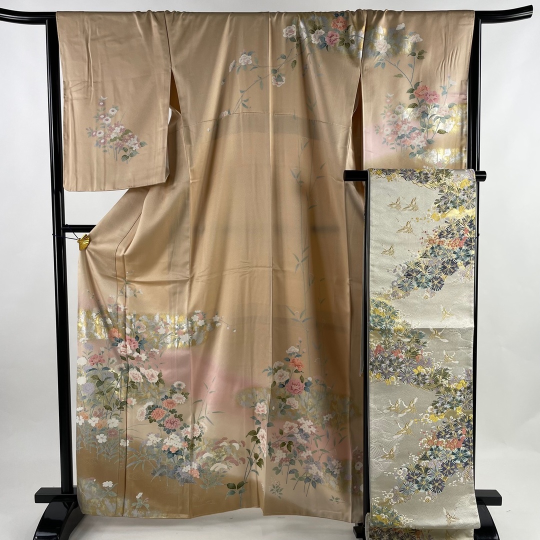 訪問着 身丈163.5cm 裄丈67cm M 正絹 美品 秀品