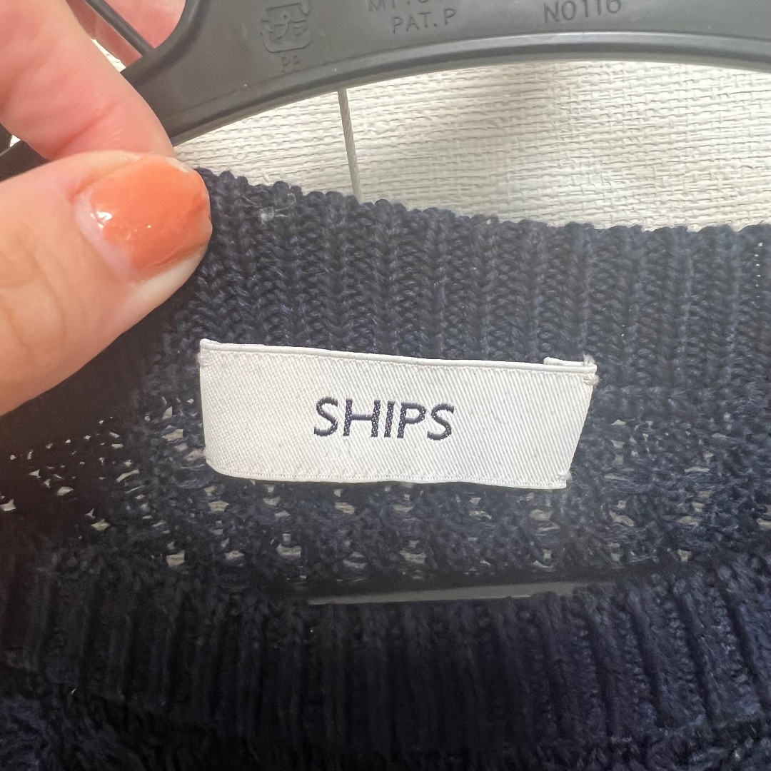 SHIPS(シップス)のships メンズ　男性　トップス　綿 メンズのトップス(Tシャツ/カットソー(七分/長袖))の商品写真