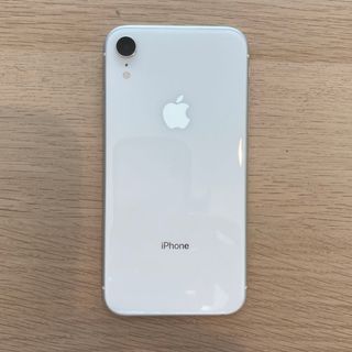 アップル(Apple)のたろさん専用　iphone XR 128gb ホワイト (スマートフォン本体)