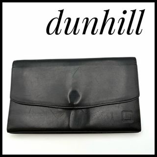 Dunhill - クラッチバッグ　バック　黒　ダンヒル　dunhil セカンドバッグ　財布