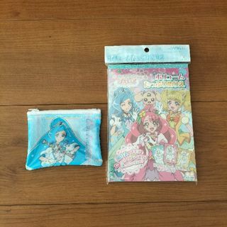 ヒーリングっとプリキュア　ぬりえ　ポーチ(キャラクターグッズ)