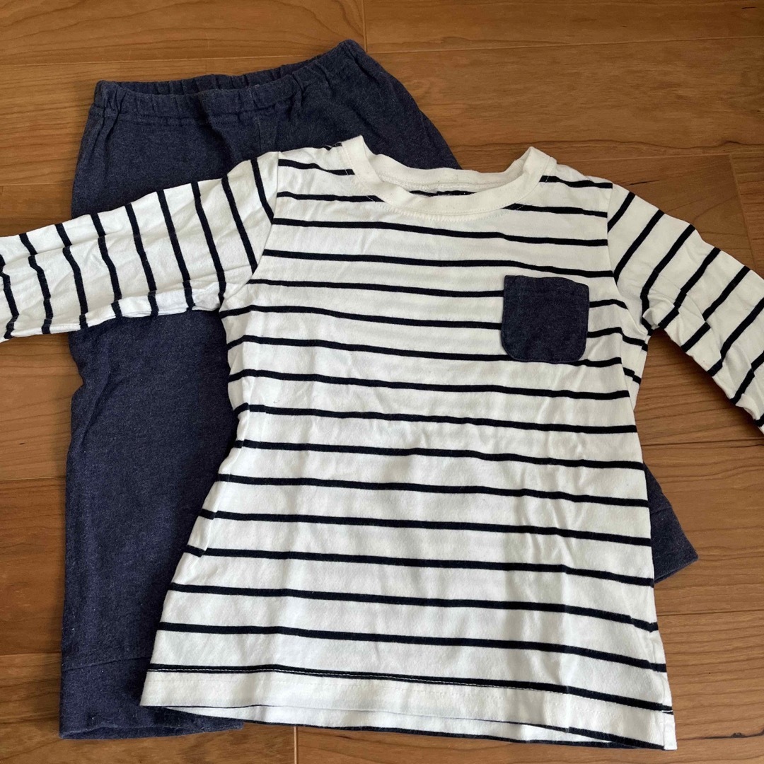 長袖パジャマ　90  キッズ/ベビー/マタニティのキッズ服男の子用(90cm~)(パジャマ)の商品写真