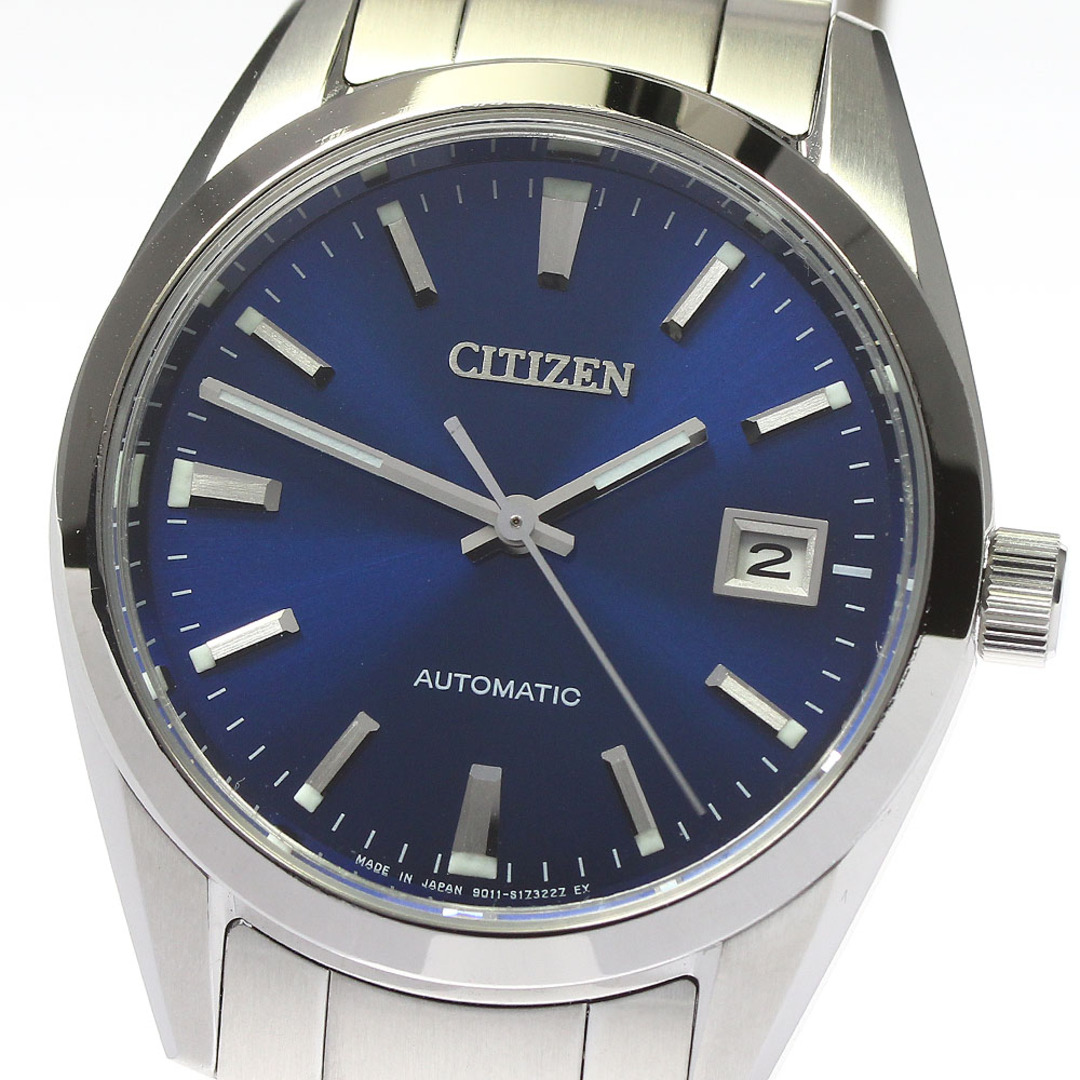 シチズン CITIZEN 9011-S125804 シチズンコレクション メカニカル デイト 自動巻き メンズ 美品 _779046