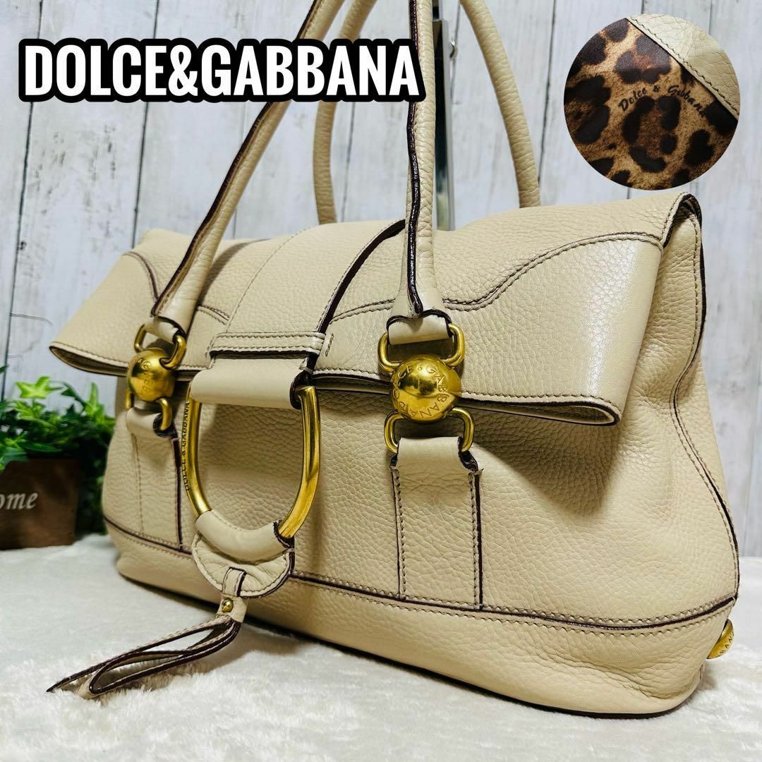 DOLCE&GABBANA - 希少☆DOLCE&GABBANAワンショルダーバッグ ロゴ金具