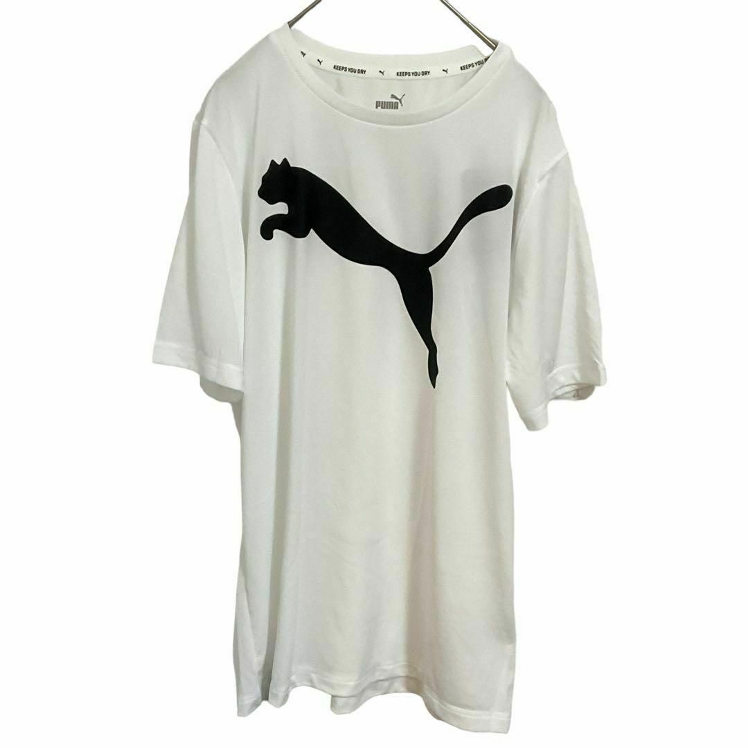 PUMA(プーマ)の【新品】[プーマ]吸水速乾 トレーニング 半袖 ビッグロゴ Tシャツ メンズ M メンズのトップス(Tシャツ/カットソー(半袖/袖なし))の商品写真