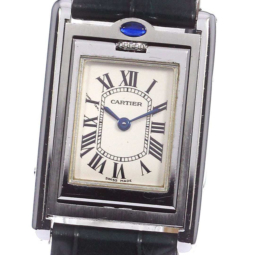 カルティエ CARTIER W1011158 タンクバスキュラントSM クォーツ レディース _773179