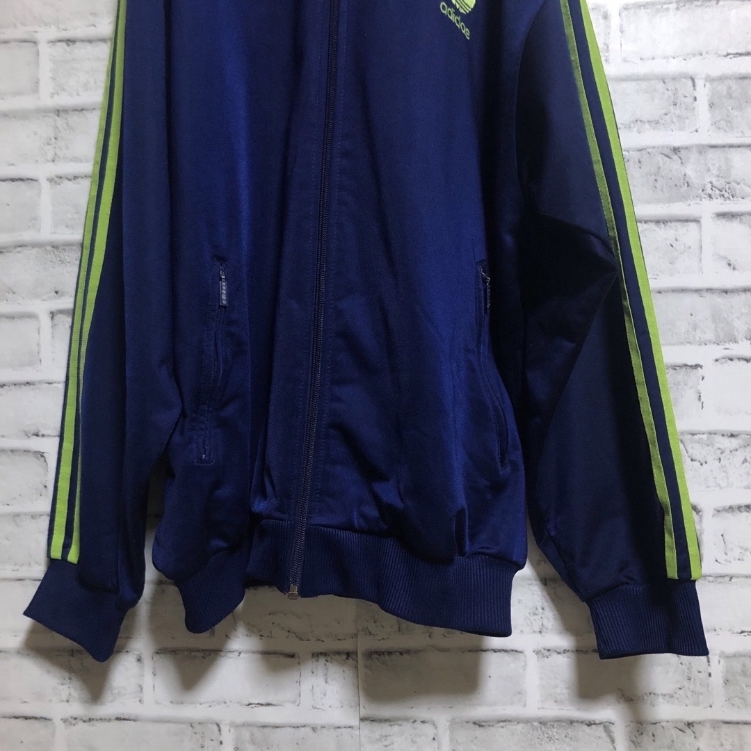 希少 あのちゃん 2XL adidas アディダス トラックジャケット 紺 緑