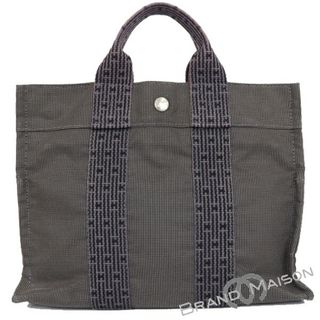 Bランク エルメス エールライントートPM グレー ハンドバッグ トートバッグ HERMES レディース メンズ 【中古】(バッグパック/リュック)