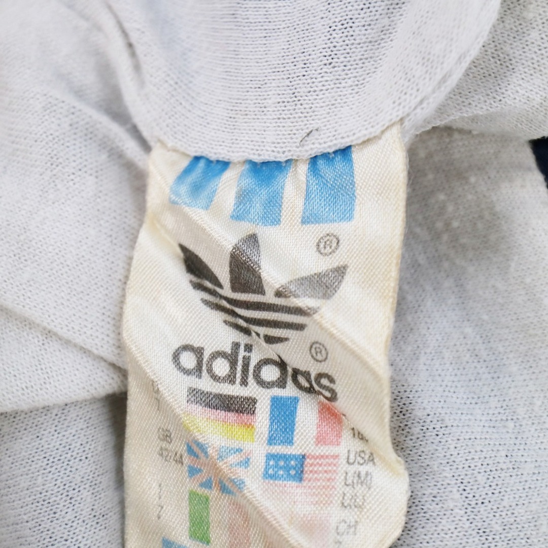 90年代 adidas アディダス ナイロンジャケット 防寒  刺繍 スポーツ マルチカラー (メンズ L)   O8522 6