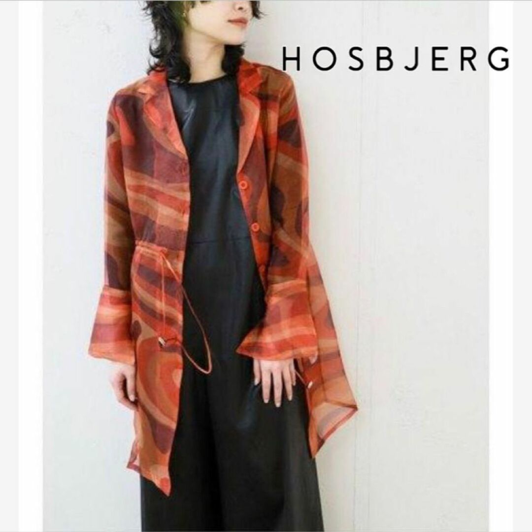 新品★ Hosbjerg TAMMY LONG BLAZER ジャケット SSCOLOR