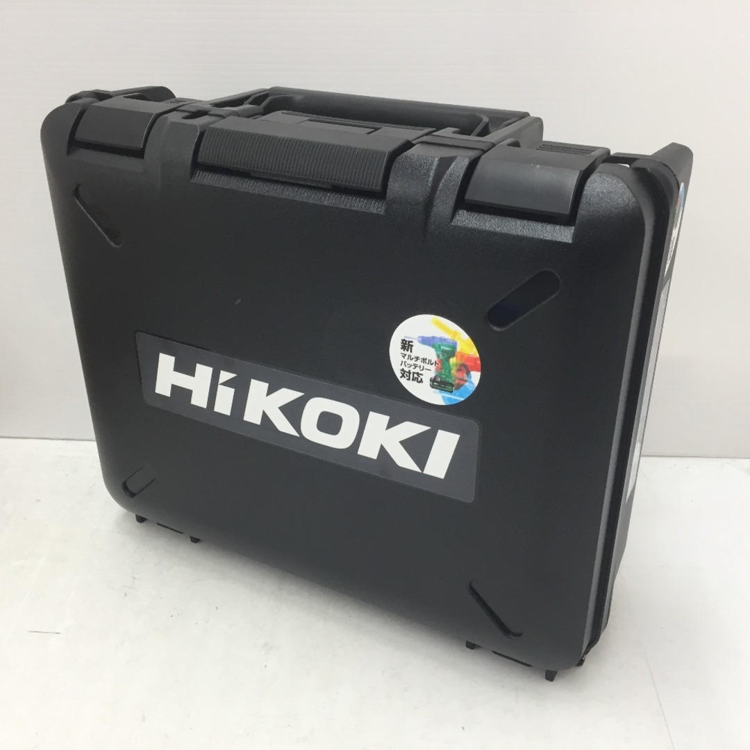 HiKOKI (ハイコーキ) マルチボルト36V コードレスインパクトドライバ ストロングブラック ケース・充電器・新型Bluetoothバッテリ2個セット WH36DC(2XPBSZ) 未使用品