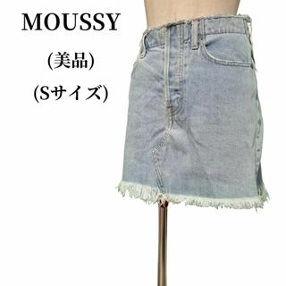 マウジー(moussy)のMOUSSY マウジー デニムスカート 匿名配送(ミニスカート)