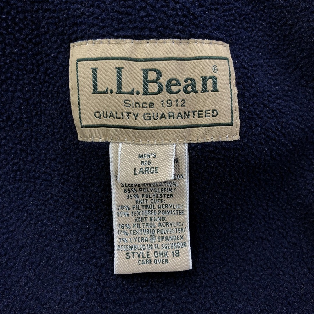 L.L.Bean エルエルビーン ナイロンジャケット アウトドア キャンプ アウター 防寒 ワインレッド (メンズ L)   O8518 6