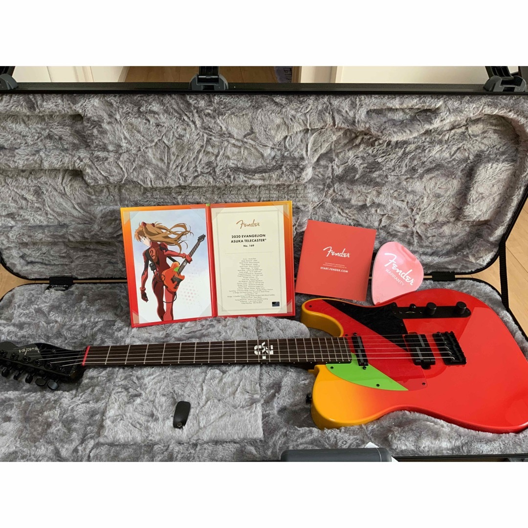 2020 EVANGELION ASUKA TELECASTER