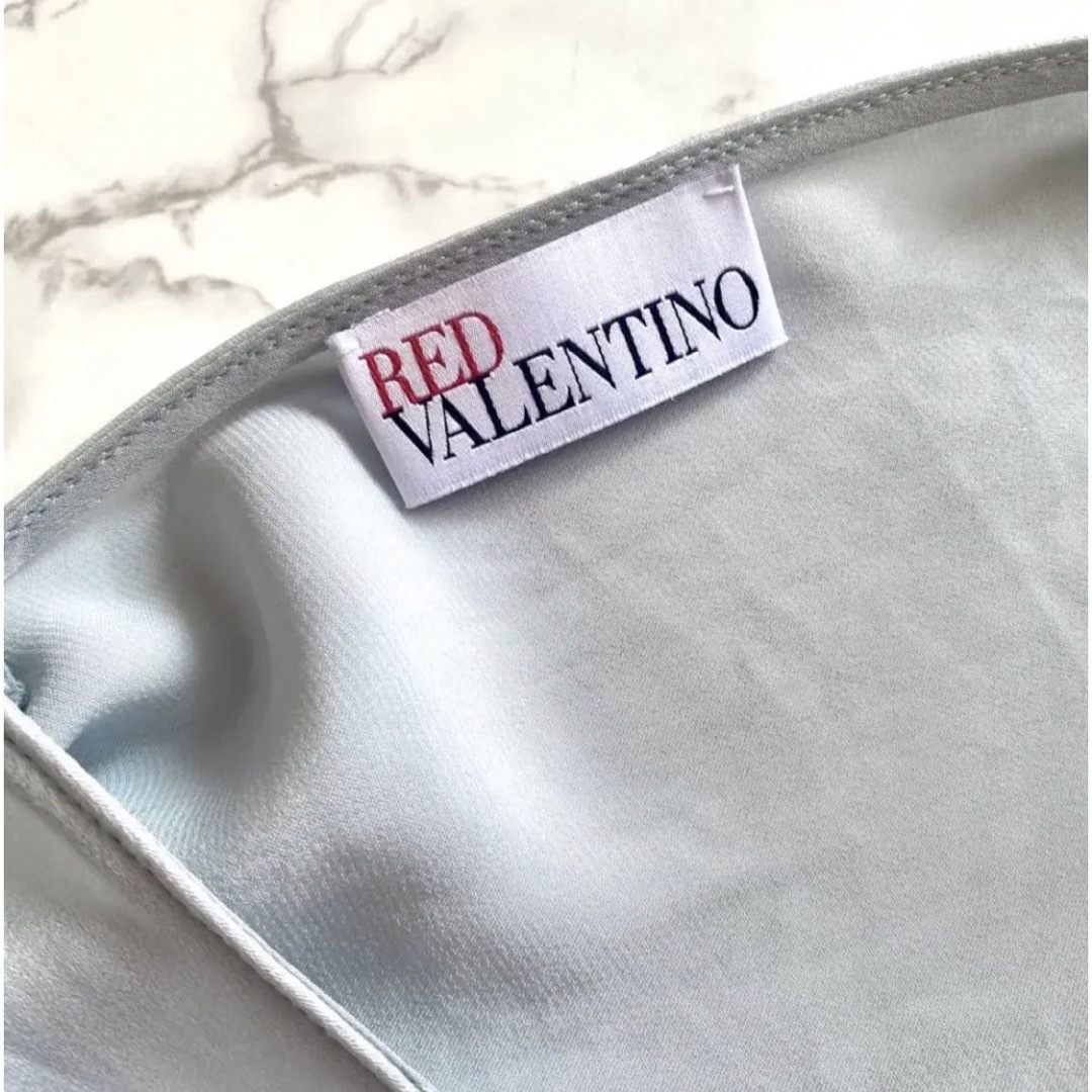 RED VALENTINO アイスブルーワンピースREDVALENTINO