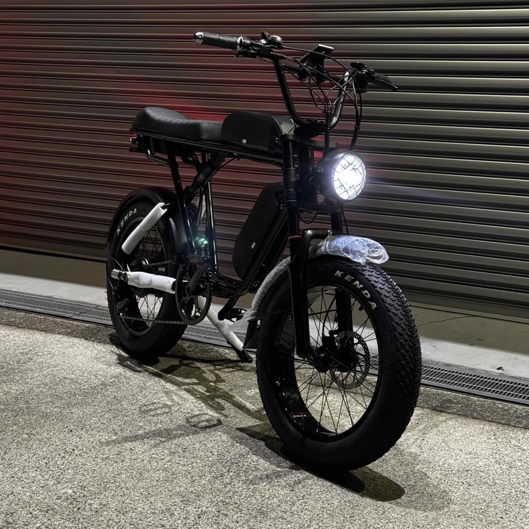 完売・SUPER73系】1500w48v18ah電動モペット - 車体