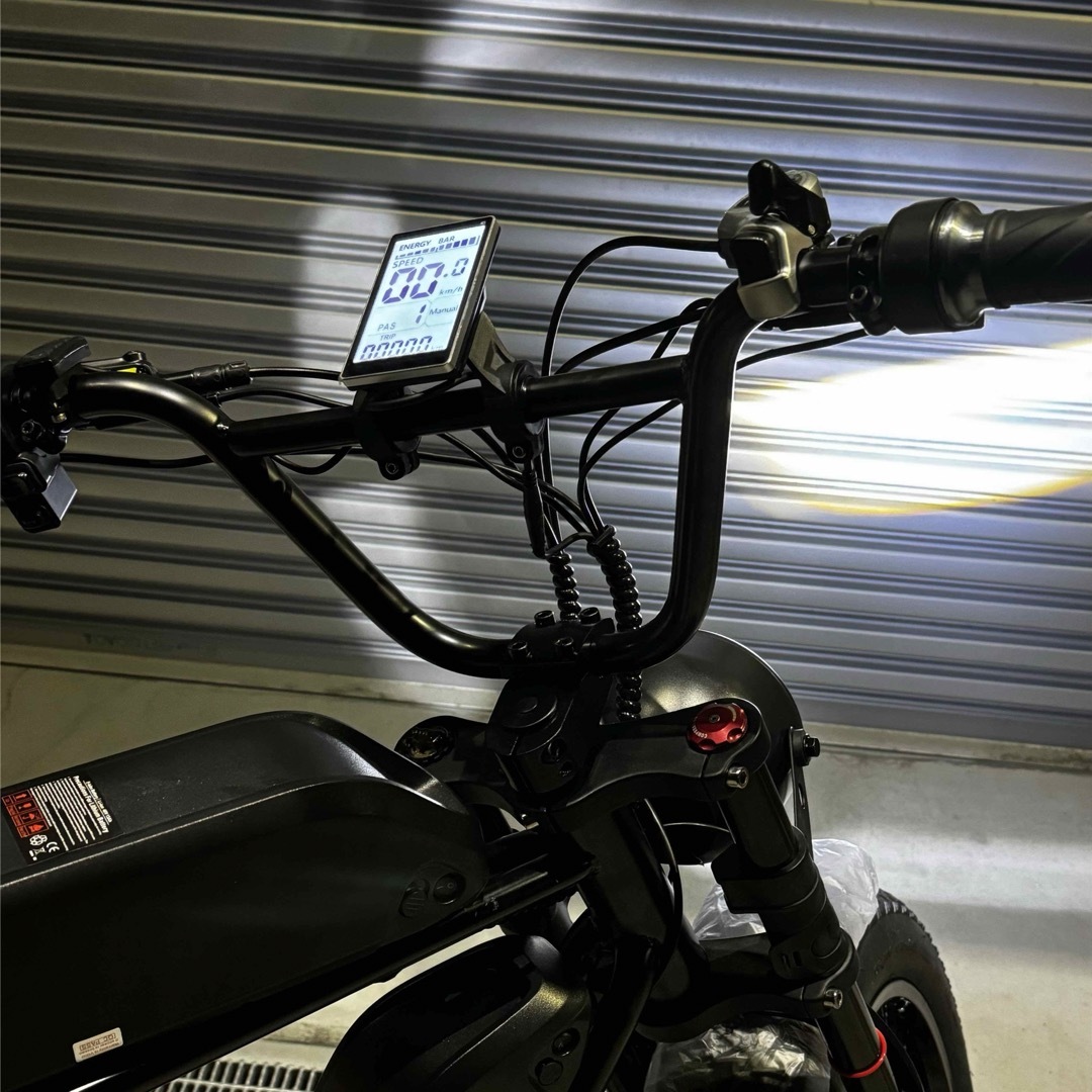【完売・SUPER73系】1500w48v18ah電動モペット 自動車/バイクの自動車(車体)の商品写真