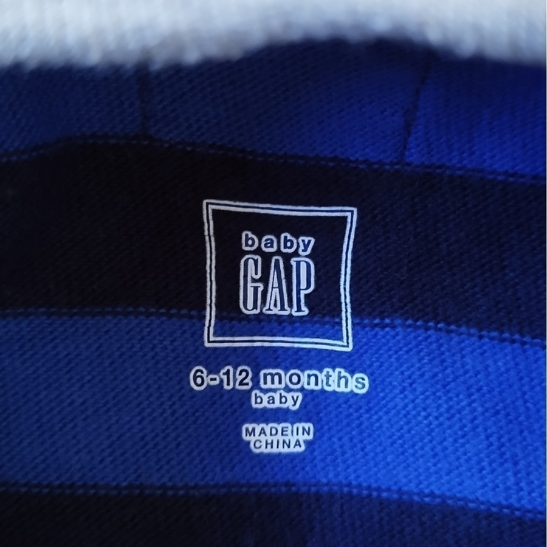 babyGAP(ベビーギャップ)の値下げ⭐ギャップ⭐70⭐ロンパース⭐カバーオール⭐長袖⭐babyGap⭐春 キッズ/ベビー/マタニティのベビー服(~85cm)(カバーオール)の商品写真