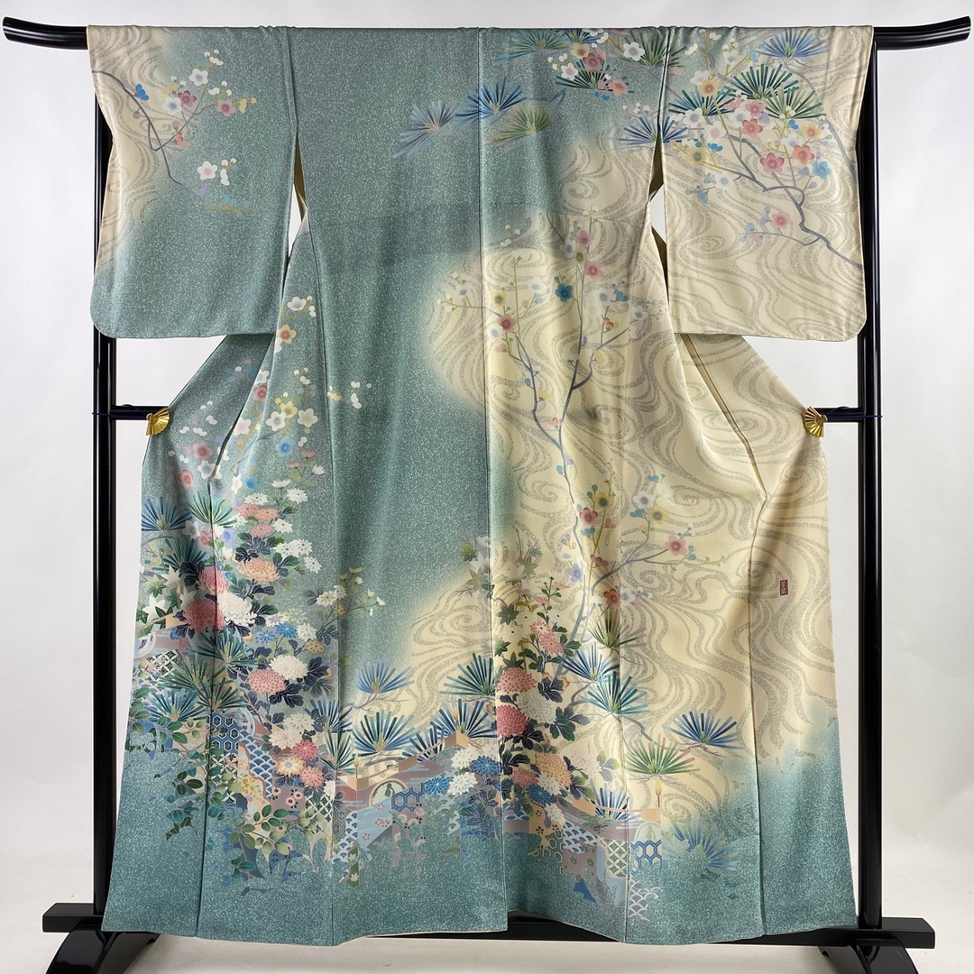 訪問着 身丈158cm 裄丈67cm 正絹 美品 名品