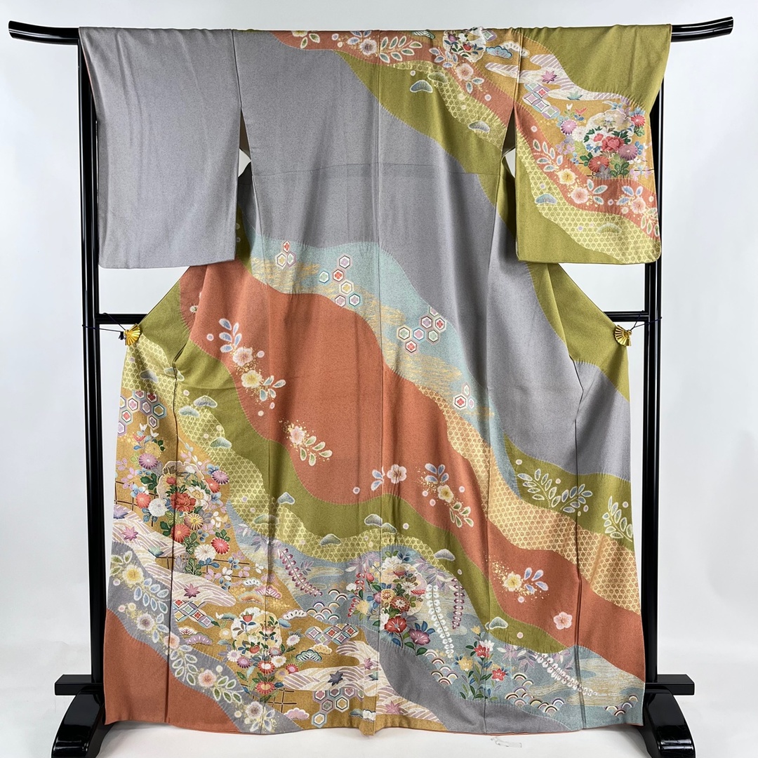 訪問着 身丈168cm 裄丈67cm 正絹 美品 名品