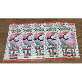 ポケモン(ポケモン)のポケモンカード 151 5パック(Box/デッキ/パック)