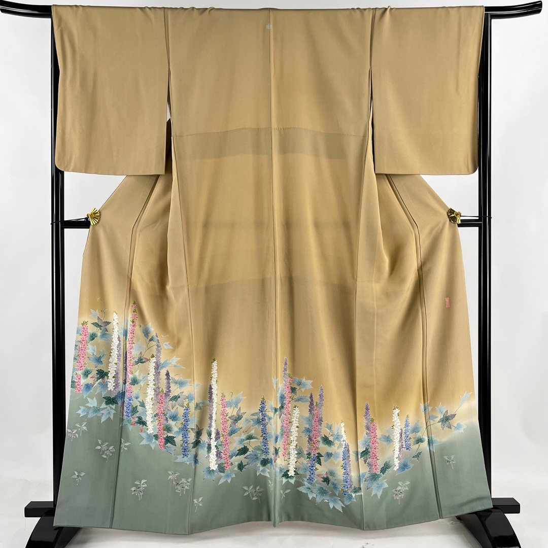 色留袖 身丈160.5cm 裄丈68cm 正絹 美品 名品 【中古】の通販 by