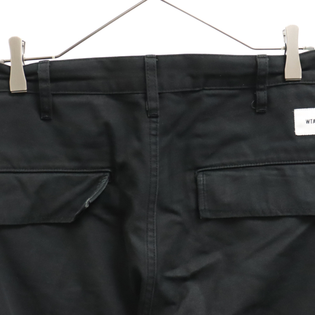 WTAPS ダブルタップス 19AW JUNGLE STOCK TROUSERS PANTS ジャングル ストック トラウザーズ カーゴパンツ ブラック 192WVDT-PTM05