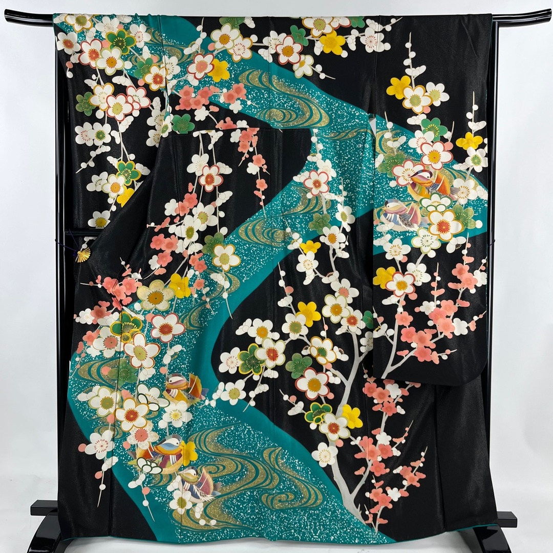 振袖 身丈165.5cm 裄丈66.5cm 正絹 名品