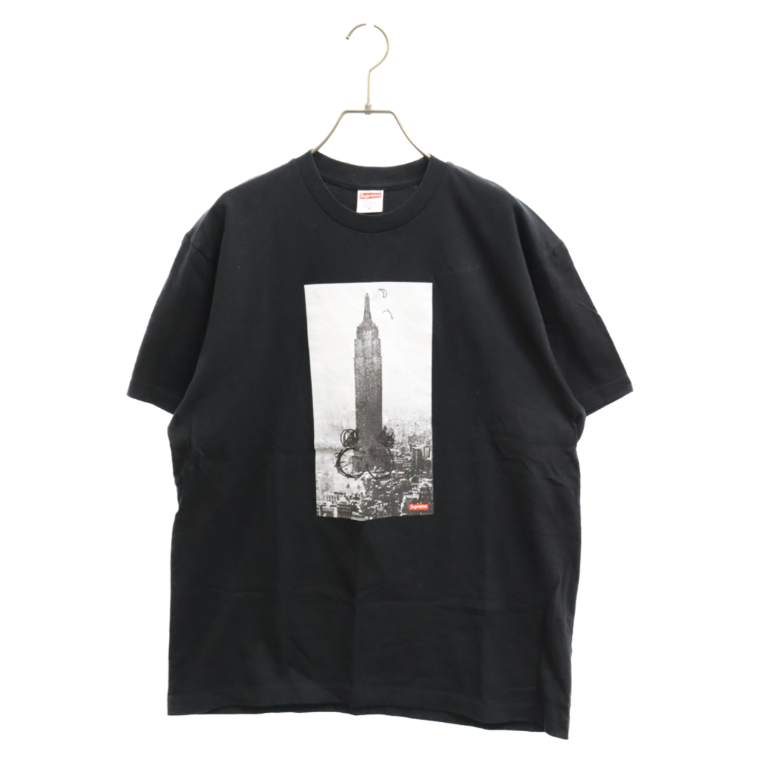 SUPREME シュプリーム 18AW×Mike Kelley Empire State Tee マイクケリー エンパイアステイトビル  フォトプリント半袖Tシャツ カットソー ブラック | フリマアプリ ラクマ