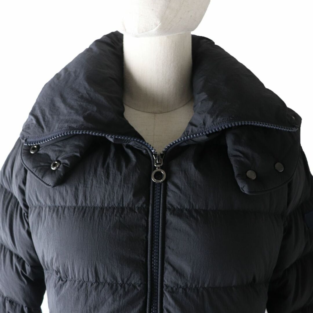 良品☆正規品 TATRAS タトラス 19AW LTA19A4694 POLITEAMA ポリテアマ 19AW フード・ワッペン付 ZIP UP ダウンコート ダークネイビー 01 3