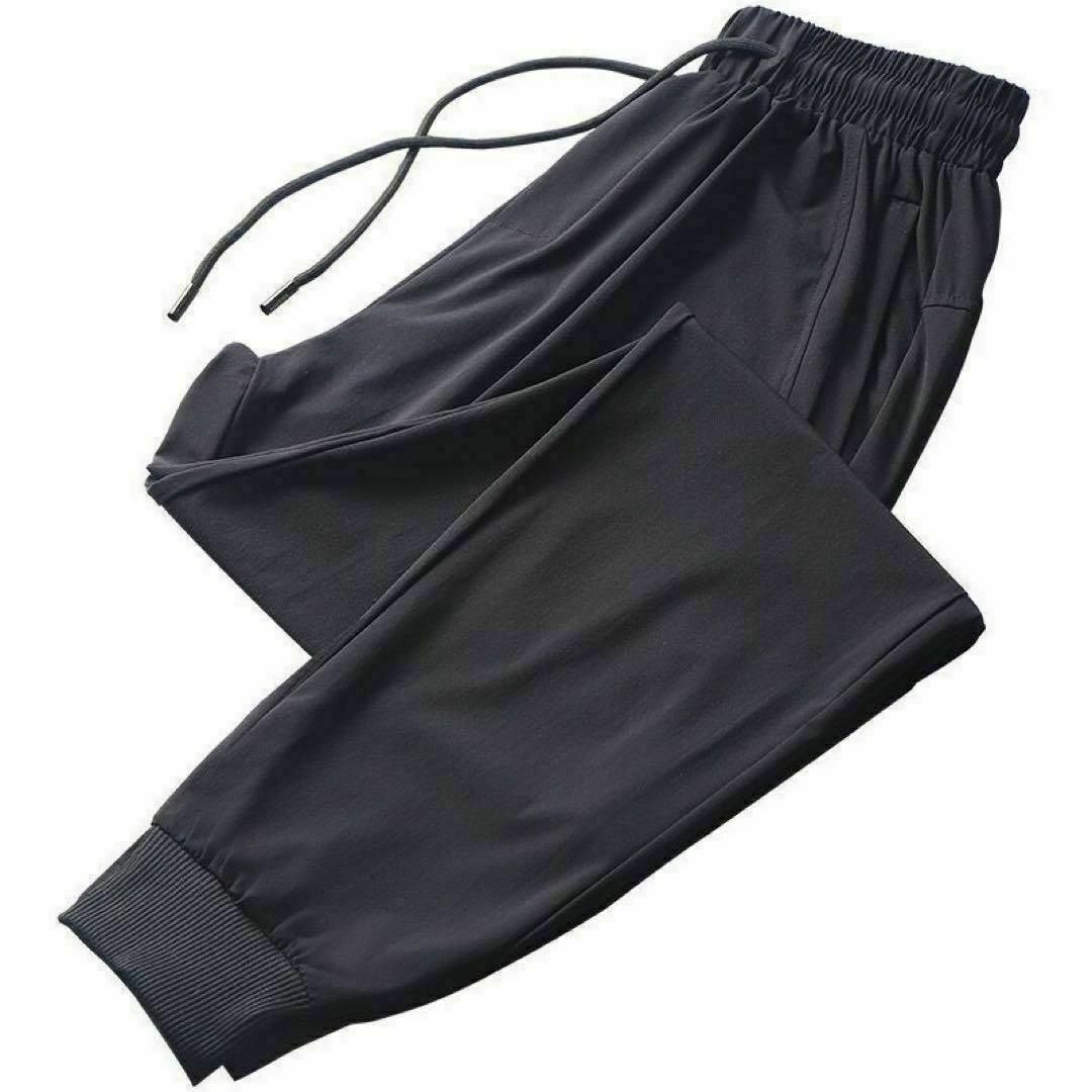 メンズ ジョガーパンツ ブラック XL ズボン スキニー スエット ジャージ メンズのパンツ(その他)の商品写真