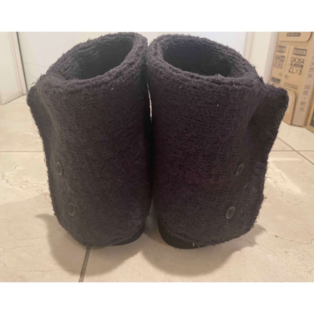 UGG(アグ)のUGG　ニットブーツ　黒　サイズ24　(500円）5月末まで レディースの靴/シューズ(ブーツ)の商品写真