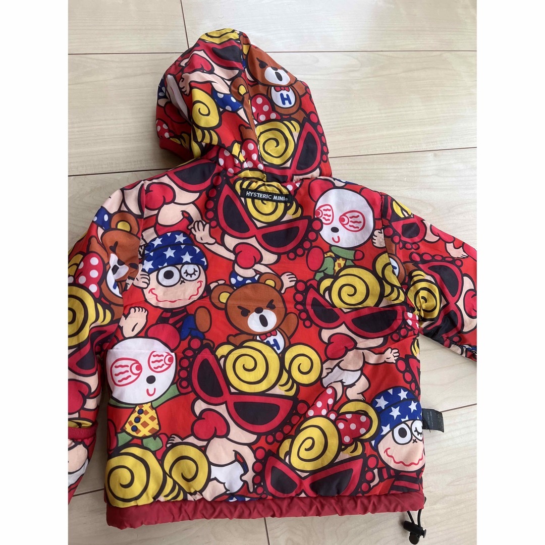 HYSTERIC MINI(ヒステリックミニ)のヒスミニ　ダウン　80 キッズ/ベビー/マタニティのベビー服(~85cm)(ジャケット/コート)の商品写真