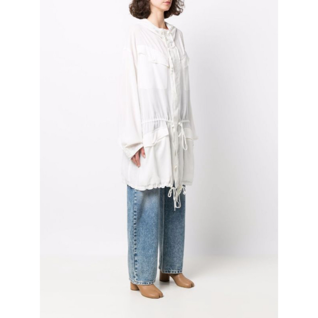 Maison Margiela slouchy hooded coat