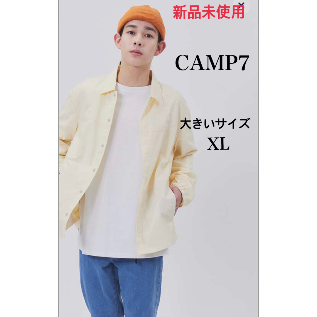 Right-on - 新品CAMP7キャンプセブン撥水加工ナイロンシャツジャケット