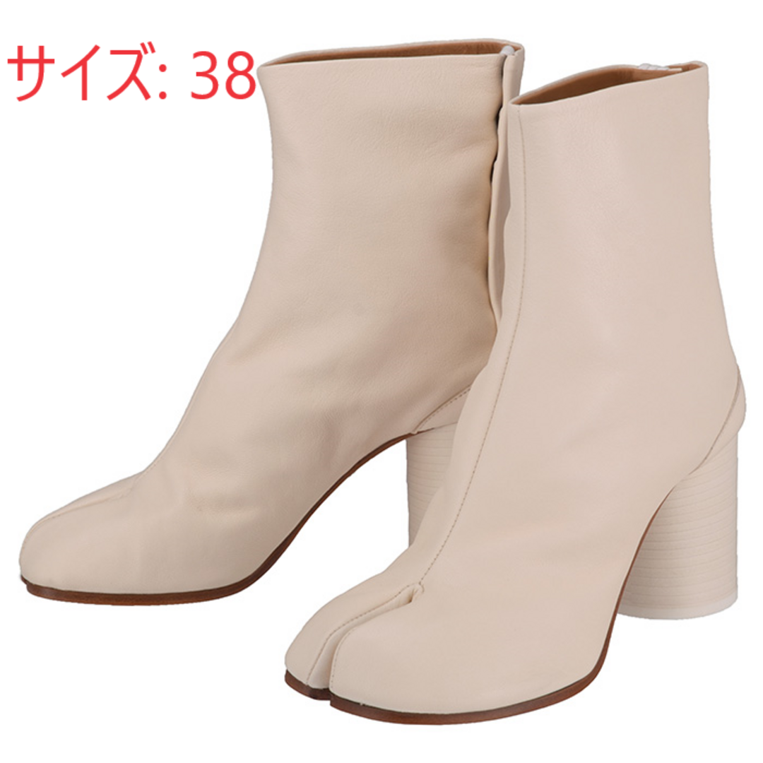 【難】Maison Margiela 足袋ブーツ ホワイト サイズ38nn1167-wt-380