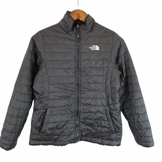 ザノースフェイス(THE NORTH FACE)のSALE///// THE NORTH FACE ノースフェイス リバーシブル 中綿 ジャケット アウトドア キャンプ アウター ブラック (ガールズ XL) O8657(ジャケット/上着)