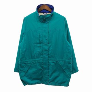 2000年代～ Eddie Bauer エディーバウアー ナイロンジャケット アウトドア キャンプ アウター 防寒 グリーン (メンズ M)   O8835