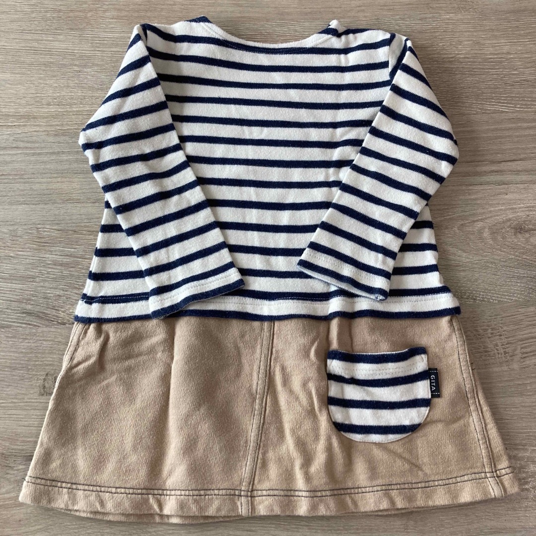 バースデイ(バースデイ)の90cm ロンＴ　4枚セット 春服 キッズ/ベビー/マタニティのキッズ服女の子用(90cm~)(Tシャツ/カットソー)の商品写真