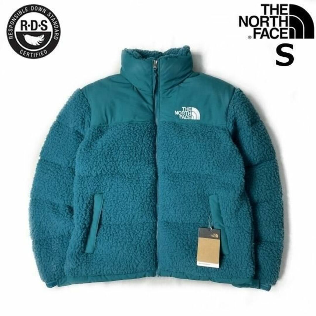 THE NORTH FACE - ノースフェイス ボア シェルパ ヌプシ US限定(S)青