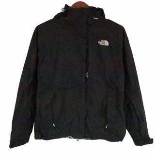 ザノースフェイス(THE NORTH FACE)のTHE NORTH FACE ノースフェイス HYVENT マウンテンパーカー アウトドア キャンプ アウター ブラック (レディース L) 中古 古着 O7678(その他)