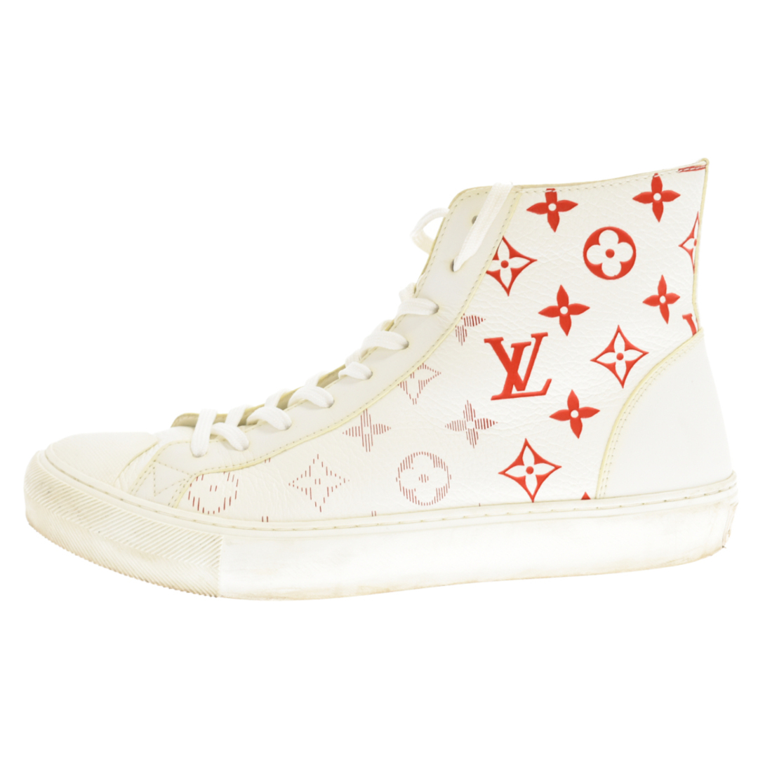 LOUIS VUITTON ルイヴィトン TATTOO LINE HIGH CUT SNEAKER タトゥーライン モノグラムハイカットスニーカー NV0210 1A5ZOC ホワイト284センチワイズ