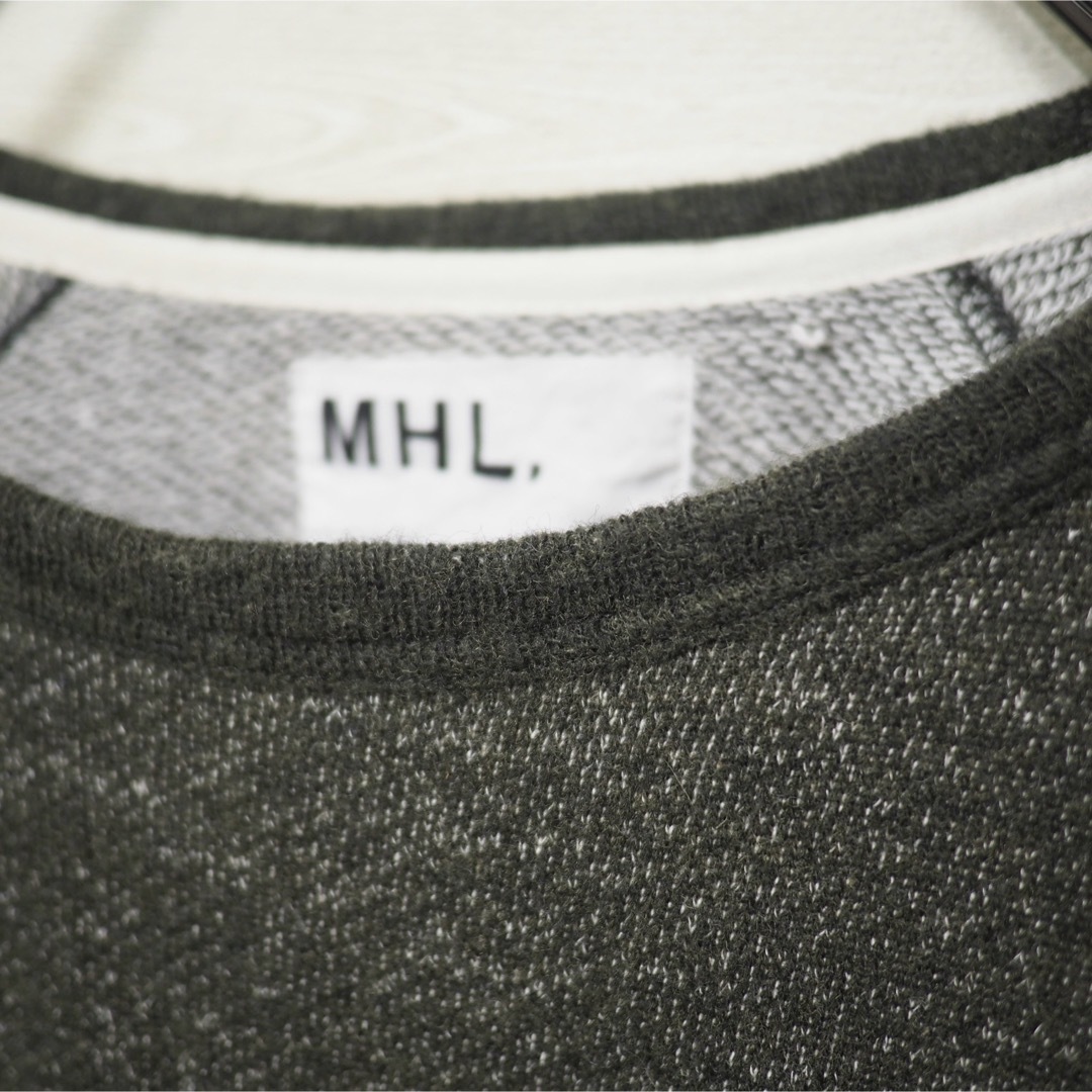 MHL.(エムエイチエル)のMHL. 16AW Wool Cotton Jersey -Khaki/L メンズのトップス(ニット/セーター)の商品写真