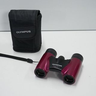 オリンパス(OLYMPUS)のOLYMPUS 8×21 RCII FIELD6.3° 双眼鏡 USED超美品 Trip light 小型 軽量 8倍 コンパクト ダハプリズム ケース付 完動品 中古 CP4113(登山用品)